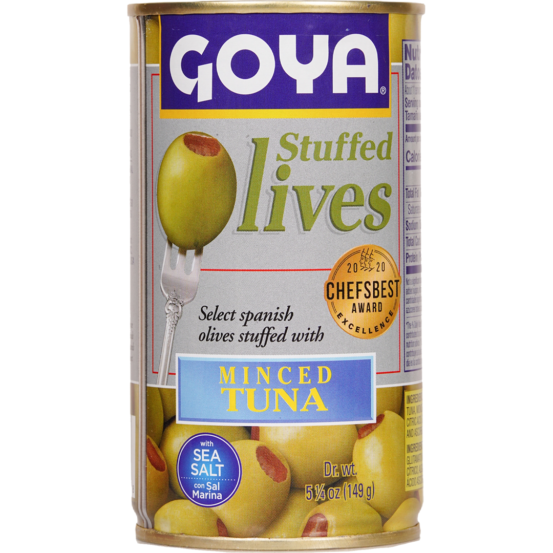 Goya Stuffed Olives Minced Tuna