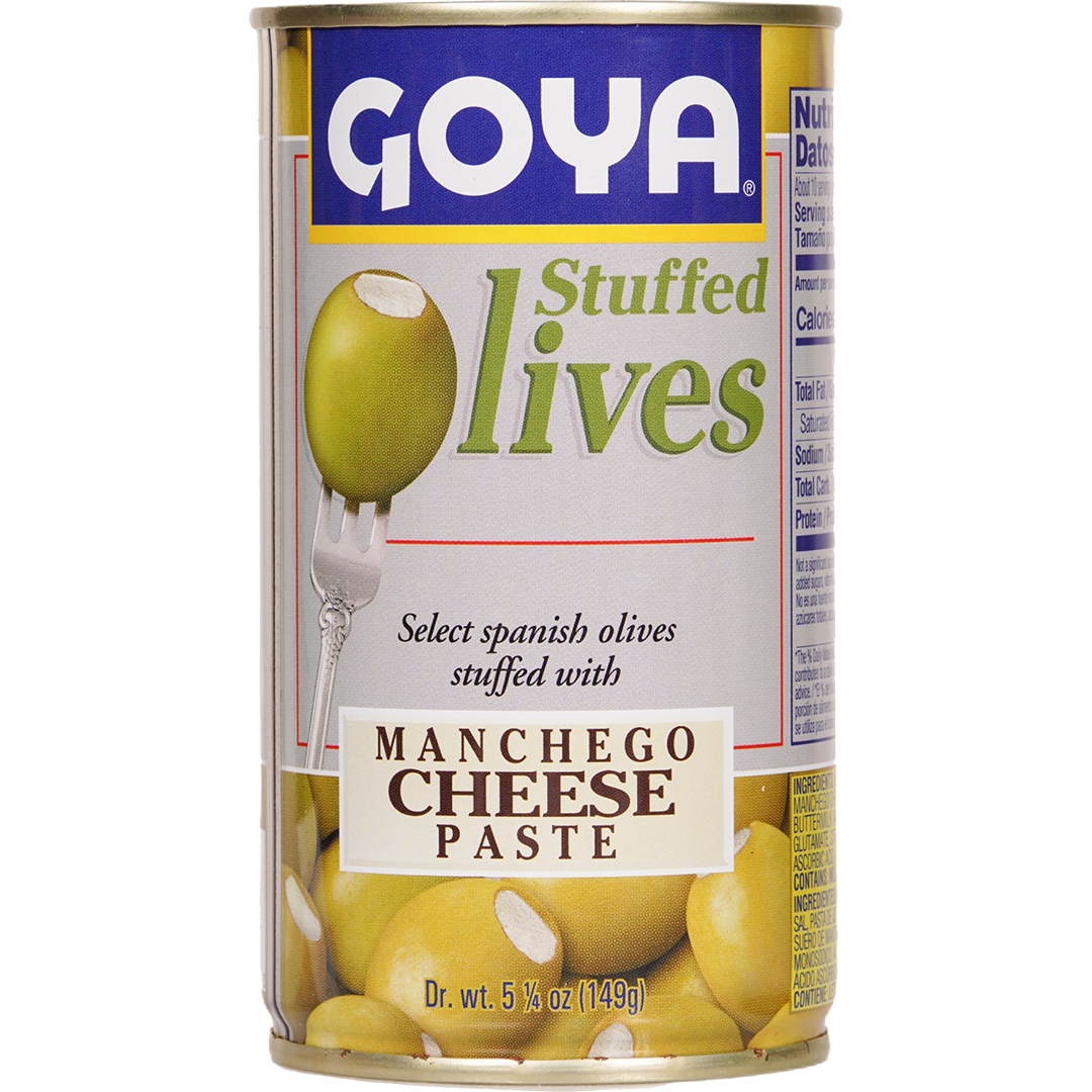 Goya Stuffed Olives Manchego Cheese Paste