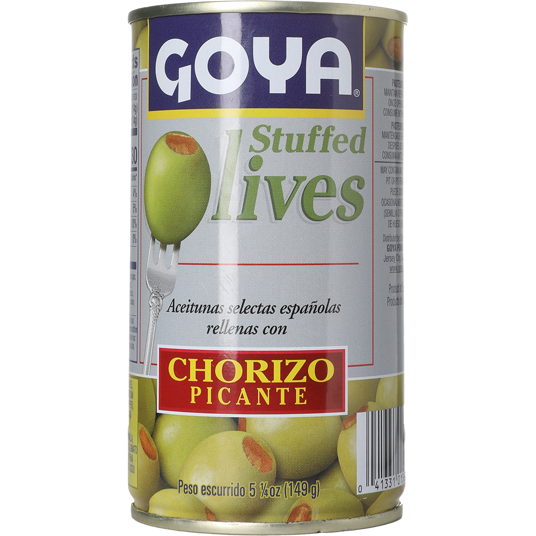 GOYA Manzanilla Olives Stuffed with spicy Chorizo Paste
